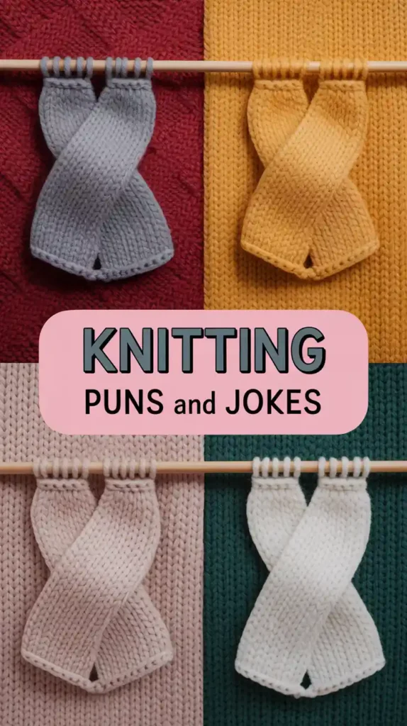 Knitting Puns and Jokes