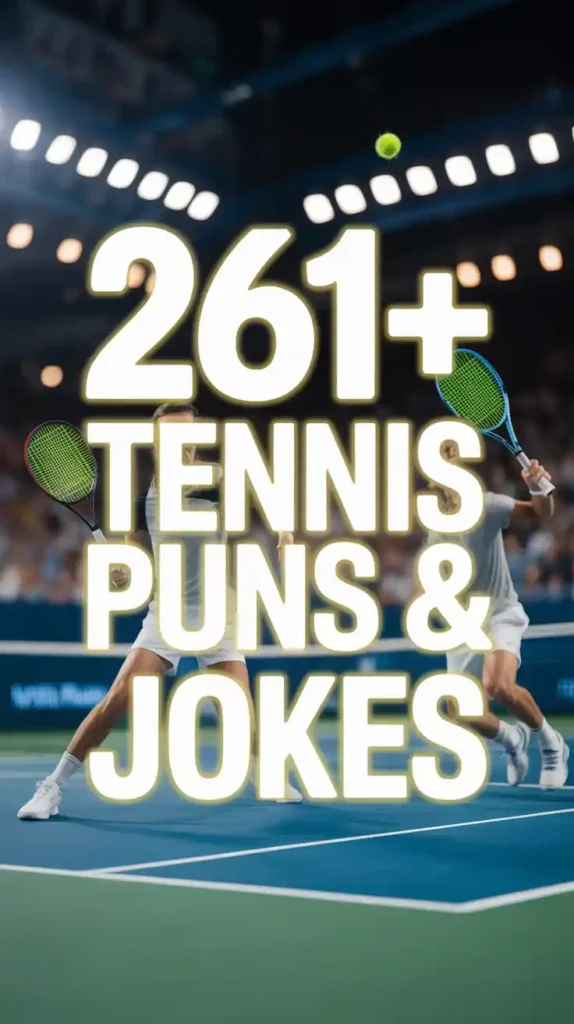 Tennis Puns