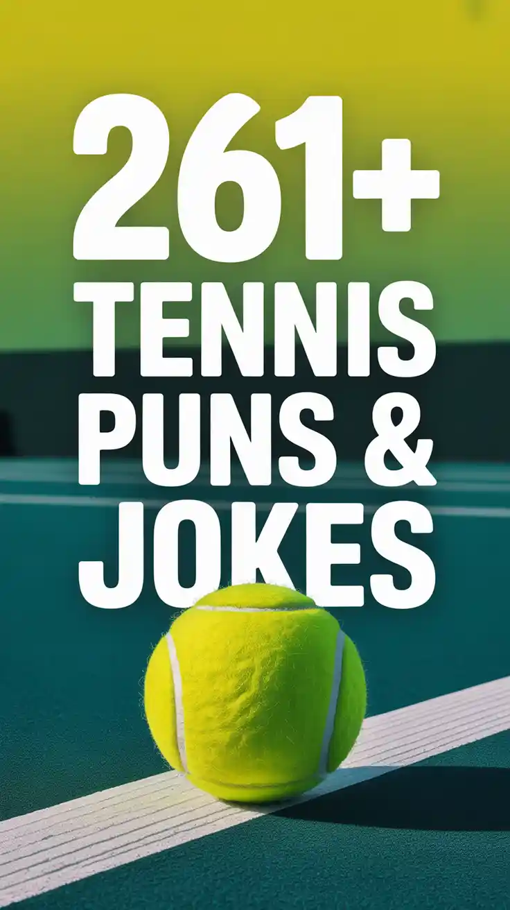 Tennis Puns