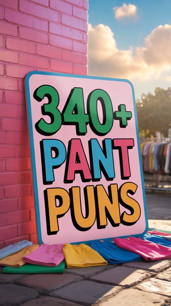 340+ Pant Puns