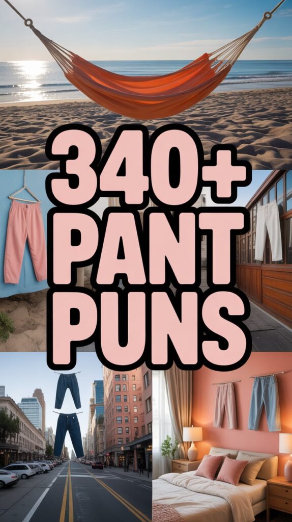 340+ Pant Puns