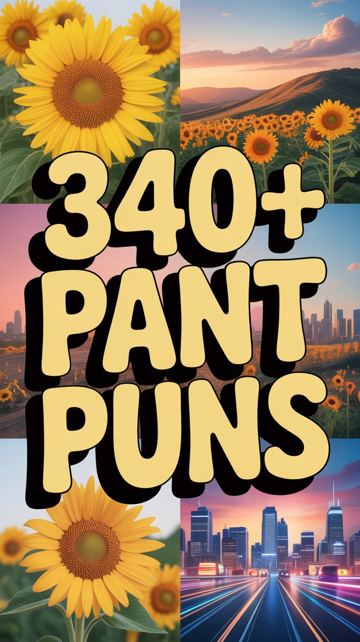 340+ Pant Puns