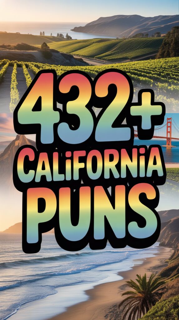 432+ California puns