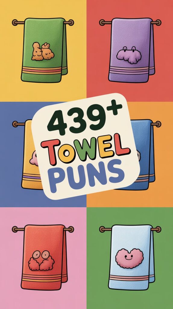 439+ Towel Puns 