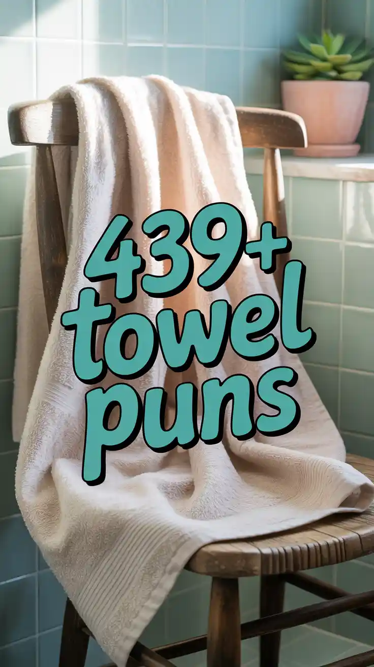 439+ Towel Puns