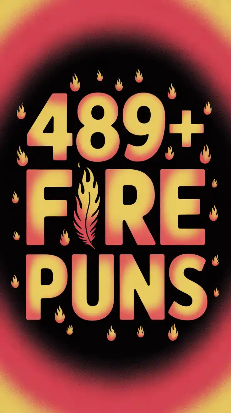 489+ Fire Puns