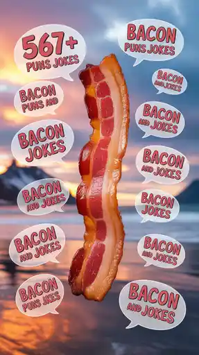 567+ Bacon Puns and jokes