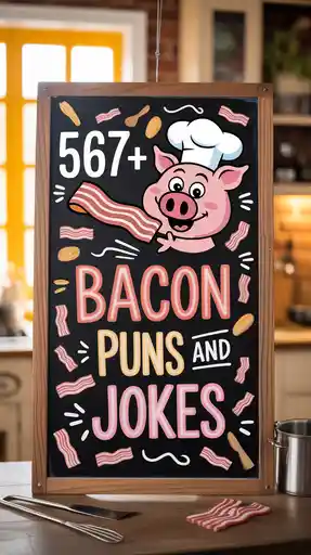 567+ Bacon Puns and jokes