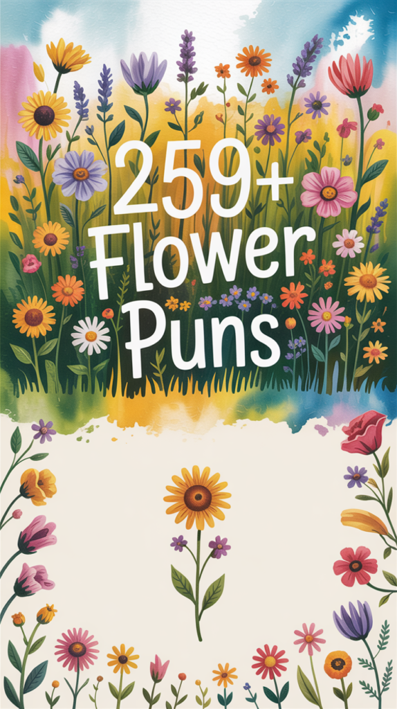Flower Puns