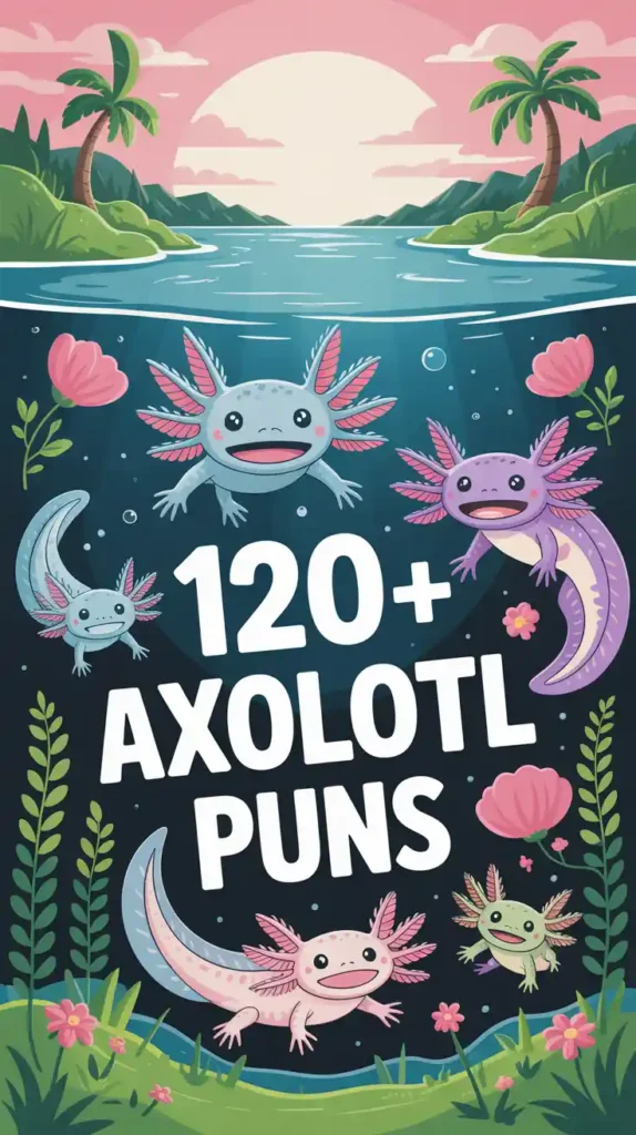 Axolotl Puns