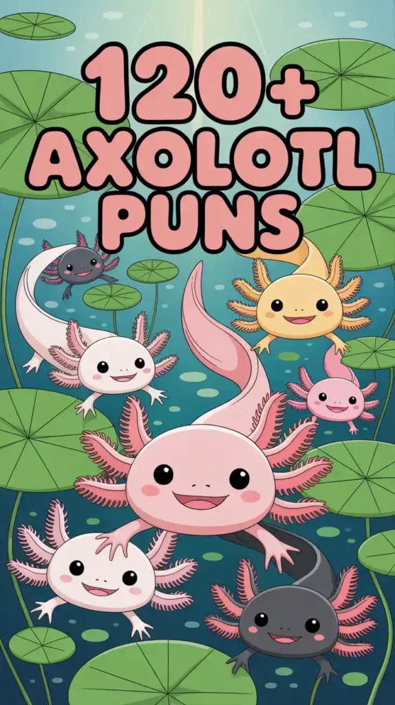 Axolotl Puns