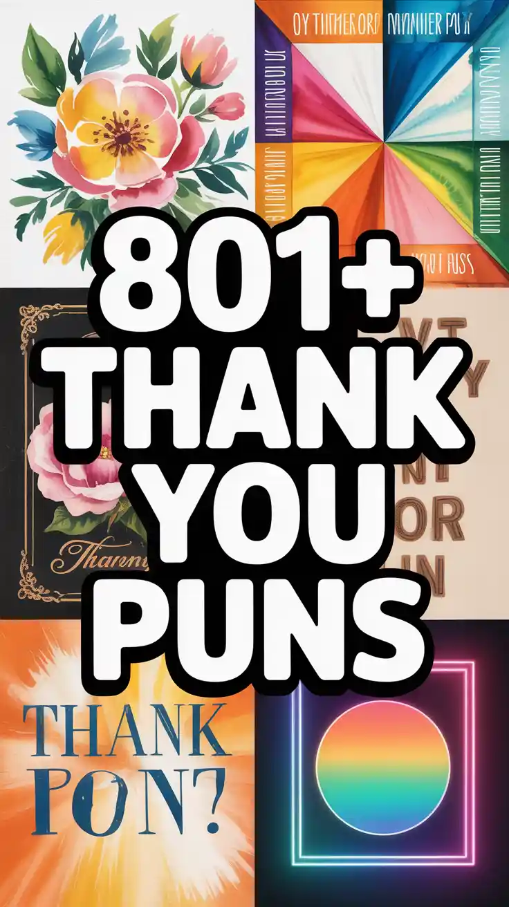 Thank You Puns