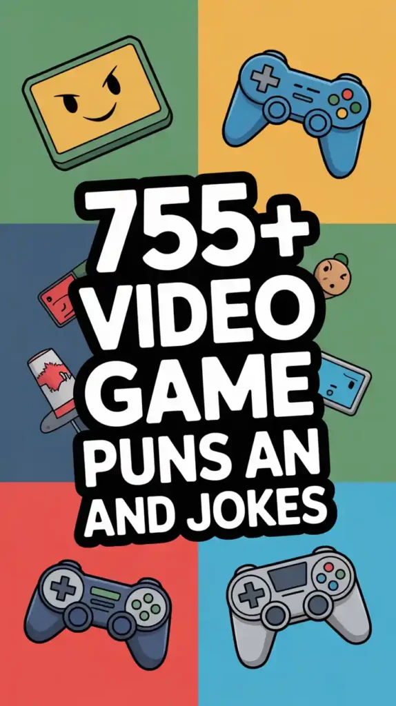  Video Game Puns and Jokes