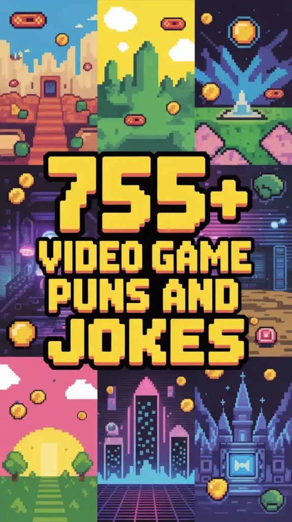  Video Game Puns and Jokes