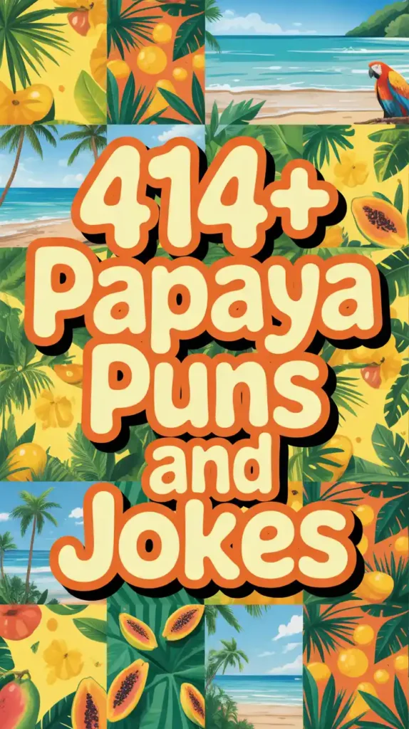 Papaya Puns and Jokes
