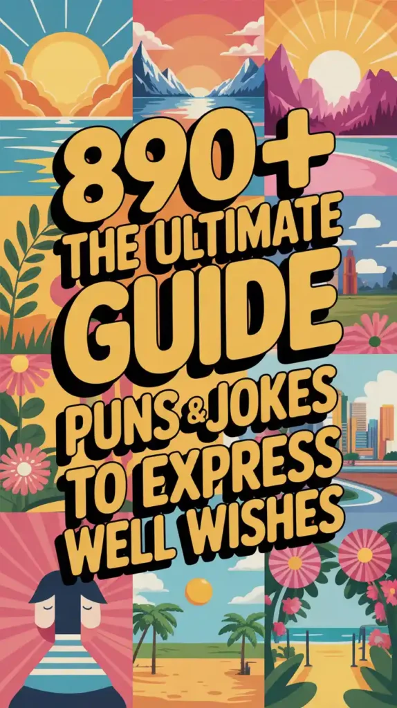 The Ultimate Guide Puns and Jokes to Express Well Wishes