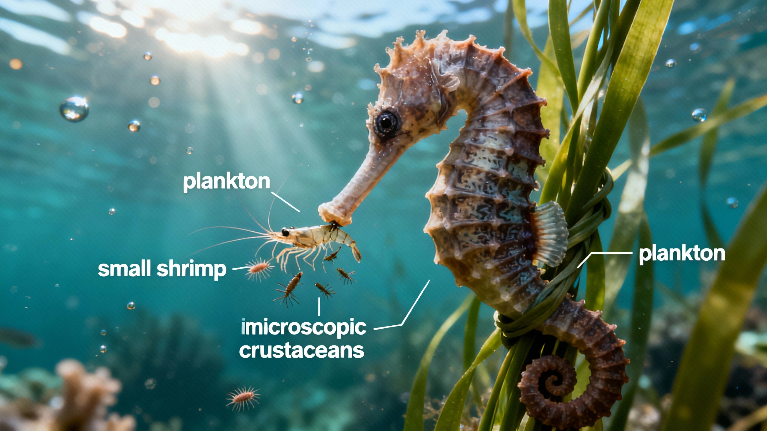 What Do Seahorses Eat